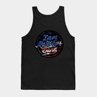 Dave Matthews Logo American flag Tank Top